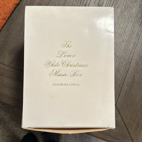 The Lenox White Christmas Music Box - Picture 12 of 12